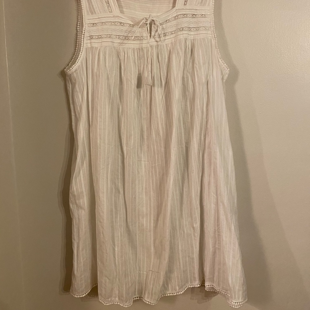 Artisan White baby doll dress
